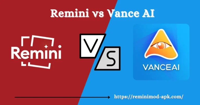 REMINI VS VANCE AI DETAIL COMPARISON
