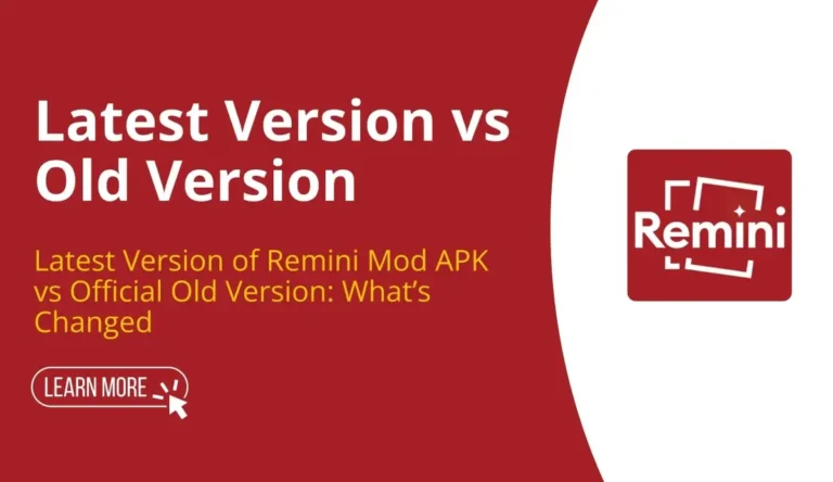 Remini latest vs old version comparison